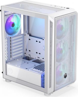  Case ENDORFY ATX/micro ATX/Mini-ITX White Midi Tower PC EY2A018 EY2A018 | Elektrika.lv