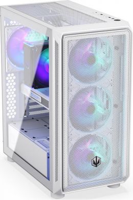  Case ENDORFY ATX/micro ATX/Mini-ITX White Midi Tower PC EY2A018 EY2A018 | Elektrika.lv