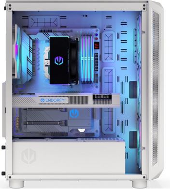  Case ENDORFY ATX/micro ATX/Mini-ITX White Midi Tower PC EY2A018 EY2A018 | Elektrika.lv