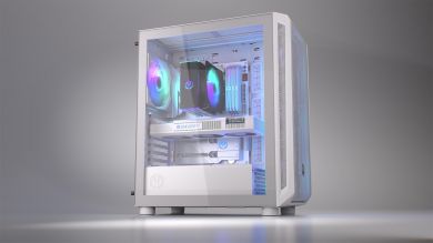  Case ENDORFY ATX/micro ATX/Mini-ITX White Midi Tower PC EY2A018 EY2A018 | Elektrika.lv