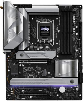 Asrock Mainboard ASROCK Intel Z890 LGA 1851 (Socket V1) ATX RAM DDR5-SDRAM 4xSlots Wi-Fi Yes Bluetooth Yes Z890LIVEMIXERWIFI Z890 LIVEMIXER WIFI | Elektrika.lv