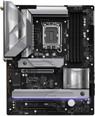 Asrock Mainboard ASROCK Intel Z890 LGA 1851 (Socket V1) ATX RAM DDR5-SDRAM 4xSlots Wi-Fi Yes Bluetooth Yes Z890LIVEMIXERWIFI Z890 LIVEMIXER WIFI | Elektrika.lv