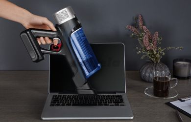 Tefal Handheld vacuum cleaner X-Force Flex 9.60 Aqua 250W, 45min, blue TY20C4WO | Elektrika.lv