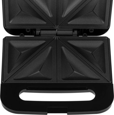 ADLER Adler Sandwich Maker | AD 3076 | 1000 W | Number of plates 1 | Black/Silver AD 3076