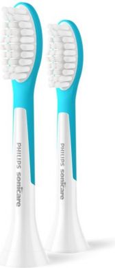 Philips Sonicare For Kids toothbrush head, white/blue, 2pcs. HX6042/90 | Elektrika.lv