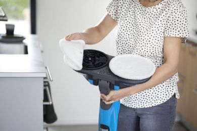 Bissell Bissell | Mop | SpinWave | Corded operating | Electric | Washing function | 105 W | Blue/Titanium 20522