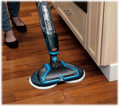Bissell Bissell | Mop | SpinWave | Corded operating | Electric | Washing function | 105 W | Blue/Titanium 20522
