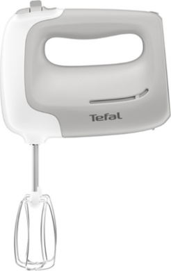 Tefal TEFAL | Hand Mixer | HT450B38 | Hand Mixer | 450 W | Number of speeds 5 | Turbo mode | White HT450B38