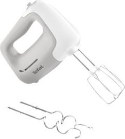 Tefal TEFAL | Hand Mixer | HT450B38 | Hand Mixer | 450 W | Number of speeds 5 | Turbo mode | White HT450B38