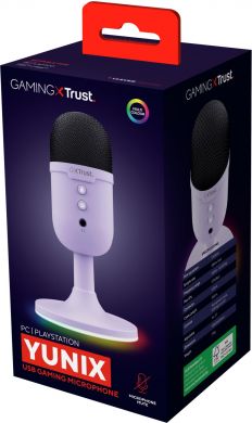 TRUST MICROPHONE GXT234P YUNIX USB/PURPLE 25375 TRUST 25375 | Elektrika.lv