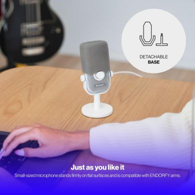  MICROPHONE SOLUM VOICE S OWH/USB-C WHITE EY1B015 ENDORFY EY1B015 | Elektrika.lv