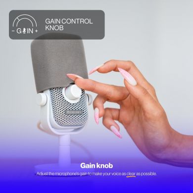  MICROPHONE SOLUM VOICE S OWH/USB-C WHITE EY1B015 ENDORFY EY1B015 | Elektrika.lv