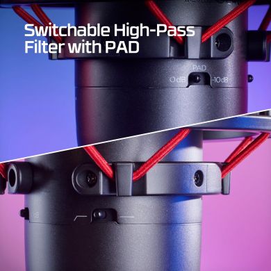 HyperX MICROPHONE PROCAST/699Z0AA HYPERX 699Z0AA | Elektrika.lv