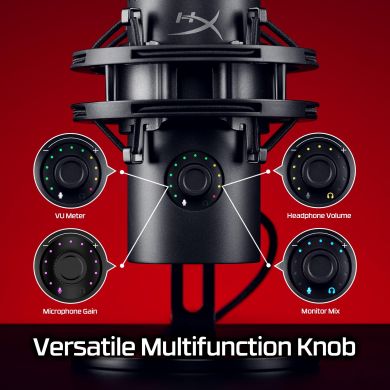 HyperX MICROPHONE HYPERX QUADCAST 2 S/BLACK 9A273AA HYPERX 9A273AA | Elektrika.lv