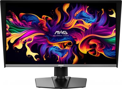 MSI Monitor MSI MAG 272QP QD-OLED X50 26.5" Gaming Panel QD-OLED 2560x1440 16:9 500Hz 0.03 ms Colour Black MAG272QPQD-OLEDX50 MAG 272QP QD-OLED X5 | Elektrika.lv