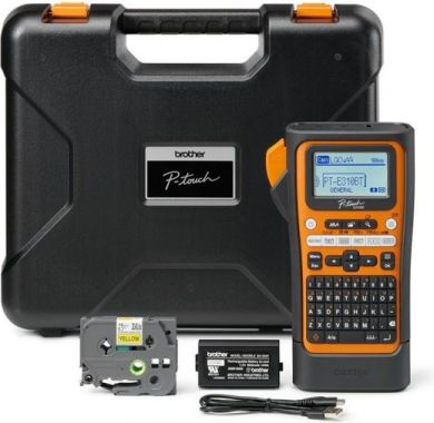 brother Label printer PT-E310BTVP Pro Thermal, orange/black PTE310BTVPQL1 | Elektrika.lv