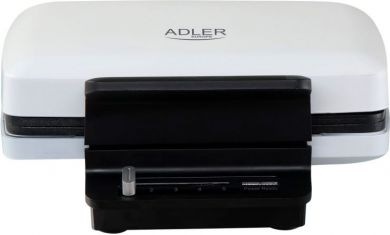 ADLER Adler Waffle maker | AD 3085 | 1200 W | Number of pastry 2 | Waffle | White AD 3085