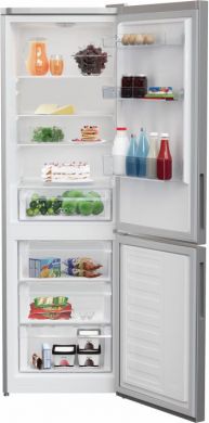 Indesit INDESIT Refrigerator | INKS 1361 S4E | Energy efficiency class E | Free standing | Combi | Height 185.2 cm | Fridge net capacity 223 L | Freezer net capacity 120 L | 38 dB | Silver INKS 1361 S4E
