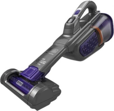  BLACK & DECKER Vacuum Cleaner | BHHV520BFP-QW | Cordless operating | 18 V | Black/Purple BHHV520BFP-QW
