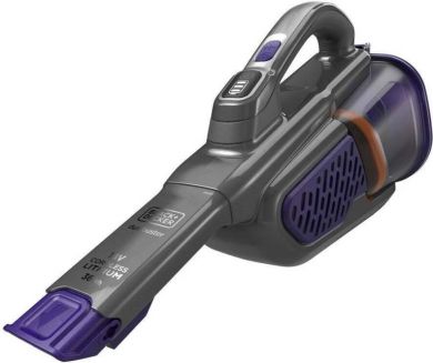  BLACK & DECKER Vacuum Cleaner | BHHV520BFP-QW | Cordless operating | 18 V | Black/Purple BHHV520BFP-QW