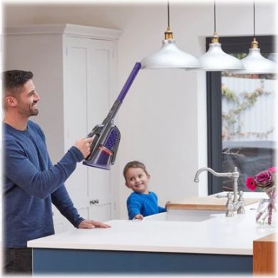  BLACK & DECKER Vacuum Cleaner | BHHV520BFP-QW | Cordless operating | 18 V | Black/Purple BHHV520BFP-QW