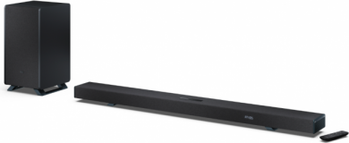 Sharp Sharp | 5.1.2 Dolby Atmos/DTS:X Soundbar with Wireless Subwoofer | HT-SBW55121(BK) | Bluetooth HT-SBW55121 BK