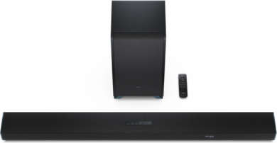 Sharp Sharp | 5.1.2 Dolby Atmos/DTS:X Soundbar with Wireless Subwoofer | HT-SBW55121(BK) | Bluetooth HT-SBW55121 BK