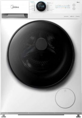 Midea Midea Washing Machine with Dryer | MF200D80WB/W-HR | Energy efficiency class A/E | Front loading | Washing capacity 8 kg | 1400 RPM | Depth 48 cm | Width 60 cm | Digital | Drying system | Drying capacity 6 kg | Steam function | White MF200D80WB/W-HR