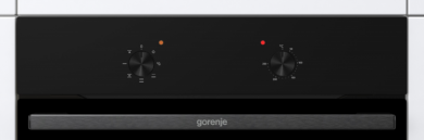 GORENJE Gorenje Oven | BO6615E01B | 60 L | Electric | EnamelClean | Push pull buttons | Height 59.5 cm | Width 59.5 cm | Black BO6615E01B