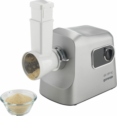 GORENJE Gorenje Meat grinder | MG2500DS | Stainless Steel/White | 2500 W | Number of speeds 1 | Throughput (kg/min) 2.8 MG2500DS