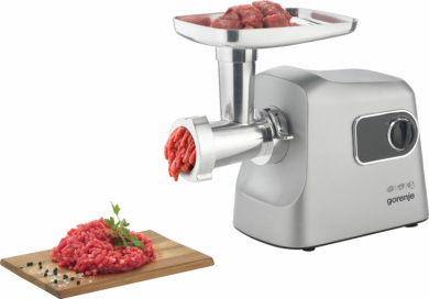 GORENJE Gorenje Meat grinder | MG2500DS | Stainless Steel/White | 2500 W | Number of speeds 1 | Throughput (kg/min) 2.8 MG2500DS