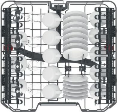 Whirlpool Whirlpool Dishwasher | WFO 3T133 P 6.5 X | Freestanding | Width 60 cm | Number of place settings 14 | Number of programs 10 | Energy efficiency class D | Display | Stainless steel WFO 3T133 P 6.5 X