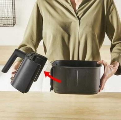 Tefal TEFAL Hot air fryer | EY5568E0 | Capacity 5 L | Black EY5568E0