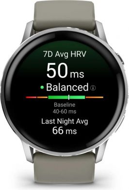 Garmin SMARTWATCH VENU 4 45MM/SIL/GREY 010-03014-01 GARMIN 010-03014-01 | Elektrika.lv