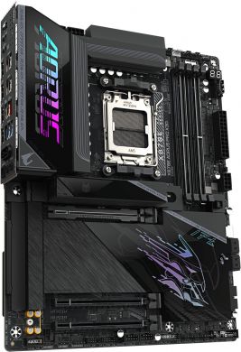 Gigabyte Mainboard GIGABYTE AMD X870E Socket AM5 ATX RAM DDR5-SDRAM 4xSlots Wi-Fi Yes Bluetooth Yes 4xNumber of M.2 (M) slots GIGABYTE X870E AORUS PRO X3D X870EAPROX X870E A PRO X | Elektrika.lv