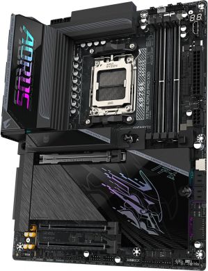 Gigabyte Mainboard GIGABYTE AMD X870E Socket AM5 ATX RAM DDR5-SDRAM 4xSlots Wi-Fi Yes Bluetooth Yes 4xNumber of M.2 (M) slots GIGABYTE X870E AORUS PRO X3D X870EAPROX X870E A PRO X | Elektrika.lv