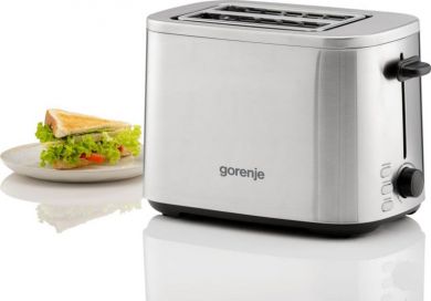 GORENJE Gorenje Toaster | T800DS | Number of slots 2 | Housing material Stainless steel T800DS