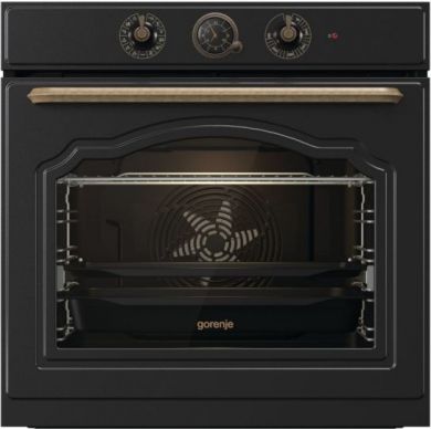 GORENJE Gorenje Oven | BOS67372CLB | 77 L | Electric | AquaClean | Mechanical control | Steam function | Height 59.5 cm | Width 59.5 cm | Black BOS67372CLB