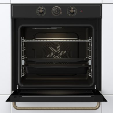 GORENJE Gorenje Oven | BOS67372CLB | 77 L | Electric | AquaClean | Mechanical control | Steam function | Height 59.5 cm | Width 59.5 cm | Black BOS67372CLB