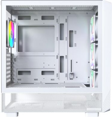MONTECH Case MONTECH X5 MidiTower Case product features Transparent panel Not included Colour White X5(W) X5 -W- | Elektrika.lv