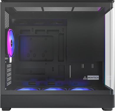 MONTECH Case MONTECH micro ATX/Mini-ITX Black Midi Tower PC KING 15 PRO KING15PRO(B) KING 15 PRO -B- | Elektrika.lv