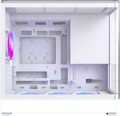 MONTECH Case MONTECH micro ATX/Mini-ITX White Midi Tower PC KING 15 PRO KING15PRO(W) KING 15 PRO -W- | Elektrika.lv