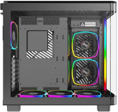 MONTECH Case MONTECH KING 95 PRO (B) MidiTower Not included ATX MicroATX MiniITX Colour Black KING95PRO(B) KING95PRO-B- | Elektrika.lv
