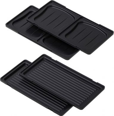 ADLER Adler Sandwich maker 2 in 1 | AD 3073 | 1000 W | Number of plates 2 | Stainless Steel/Black AD 3073