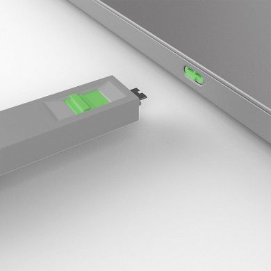 Lindy USB PORT TYPE-C BLOCKER 4PACK/GREEN 40426 LINDY 40426 | Elektrika.lv