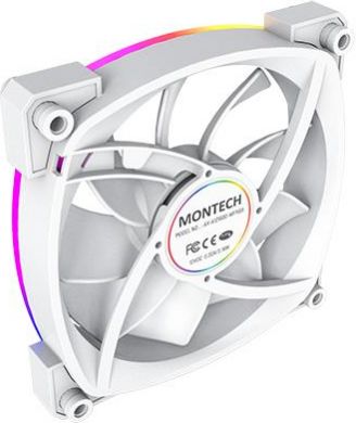 MONTECH CASE FAN 120MM/AX120 PWM WHITE MONTECH AX120PWMWHITE | Elektrika.lv