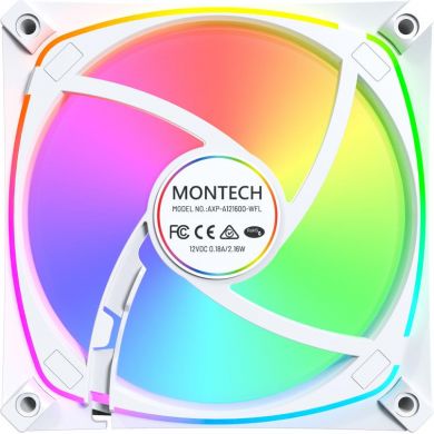 MONTECH CASE FAN 120MM/AX120 PRO WHITE MONTECH AX120 PRO WHITE | Elektrika.lv
