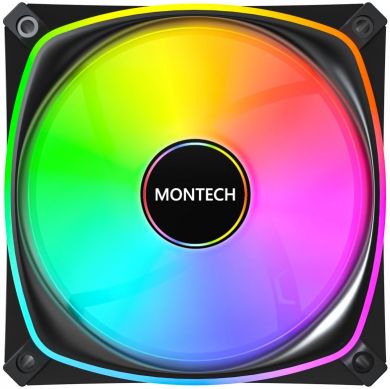 MONTECH CASE FAN 120MM/AX120 PRO BLACK MONTECH AX120 PRO BLACK | Elektrika.lv
