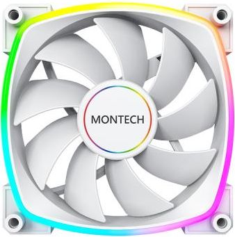 MONTECH CASE FAN 140MM/AX140 PWM WHITE MONTECH AX140PWMWHITE | Elektrika.lv