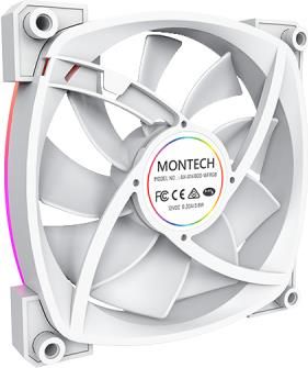 MONTECH CASE FAN 140MM/AX140 PWM WHITE MONTECH AX140PWMWHITE | Elektrika.lv